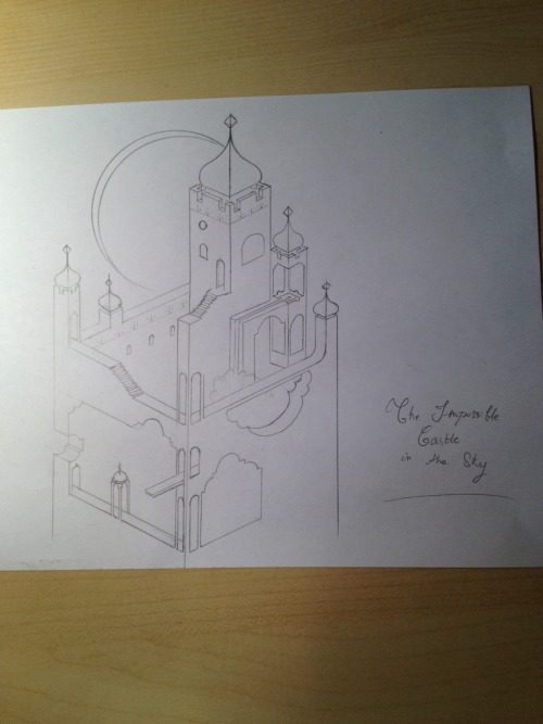 verokeine-blog:Weird architecture inspired by Monument Valley game (and Escher’s art) @ustwogames 
