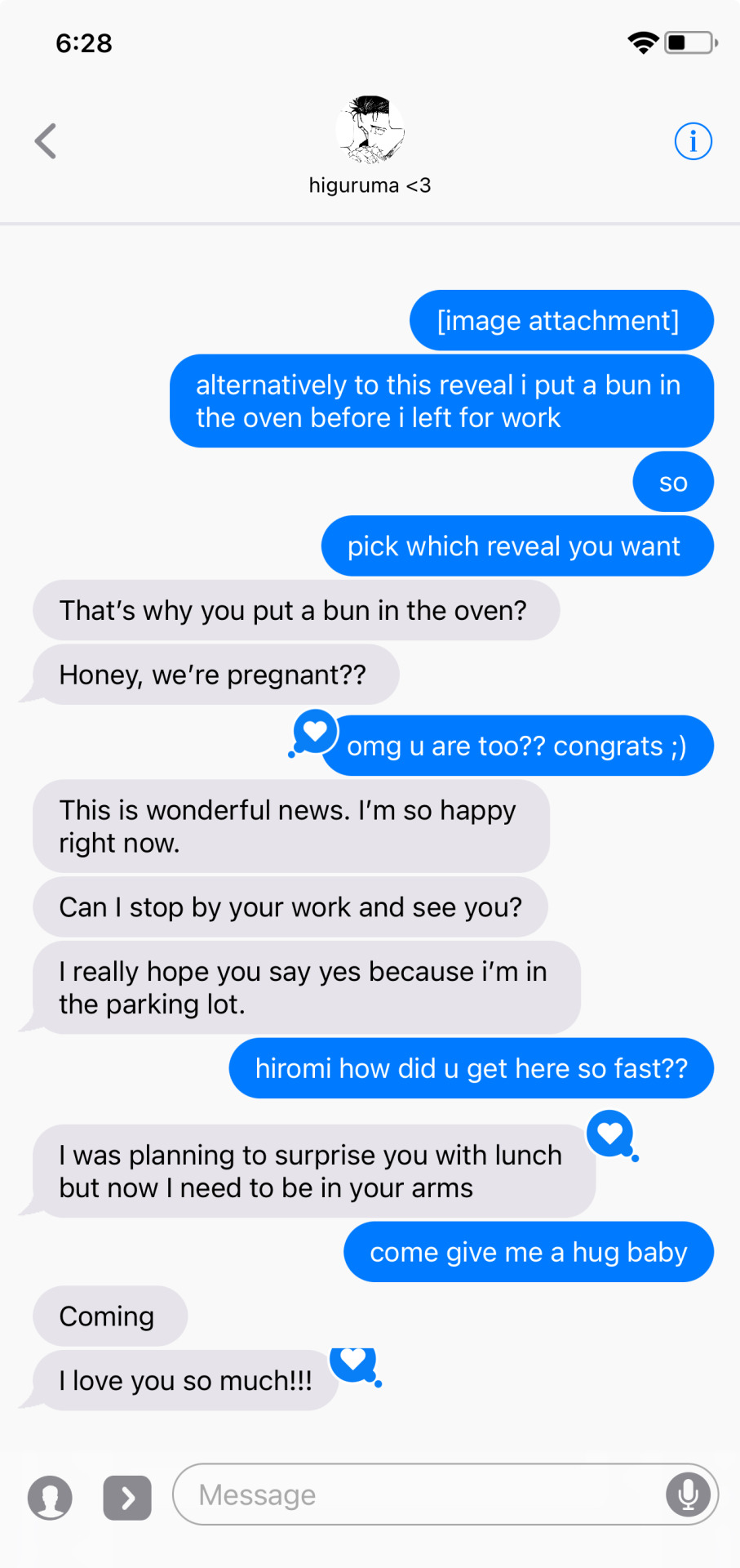 Sending Them An Ultrasound To Tell Them Youre Pregnant