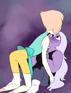 the-groundskeeper:  syugai:  So my friend’s birthday is today, and… There is really no need for explanation of Pearlmethyst.  SIGN ME THE FUCK UP   Fucking yes