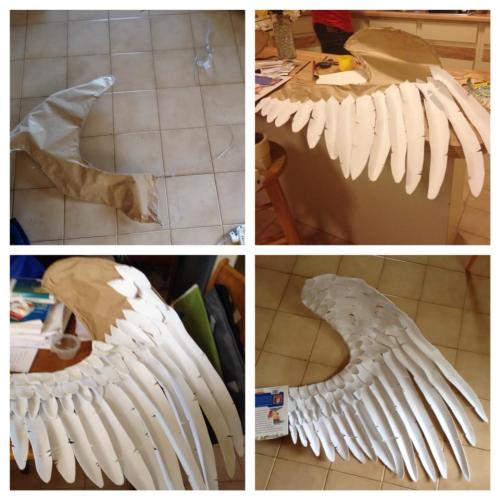 mohrigan:Foamy wings tutorial *Apologize for my english*Decide the size of your wings and make the s