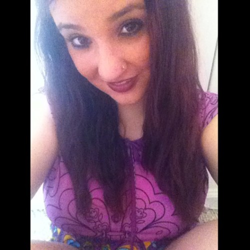 💜 #purplelipstick #gothicprincessrealness adult photos