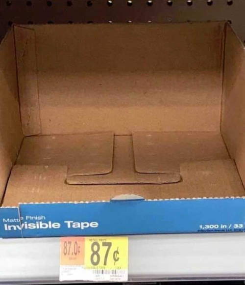 randomitemdrop: Item: invisible tape