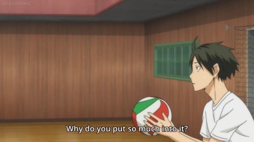 takanoboo:hinatashouyoufromtheconcrete:foreshadowingOkay but it’s like??? so important that Tsukki i