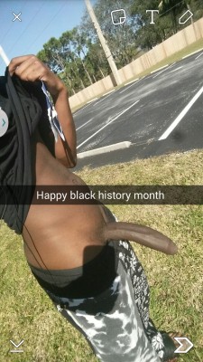 biggerthanyobf:  Don’t forget to suck a black cock this month