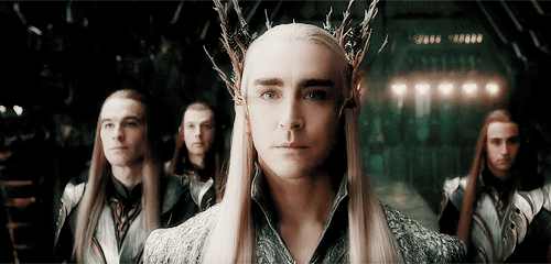 savingbucky:  “All would pay homage to him [Thror], even the great elven King Thranduil… As the great wealth of the dwarves grew, their store of good will ran thin. No one knows exactly what began the rift. The elves say the dwarves stole their treasure.