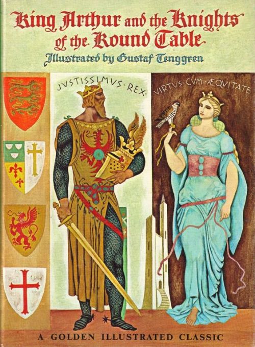 mun-sal-vache:King Arthur and the Knights of the Round Table, illustrated by Gustaf Tenggren.