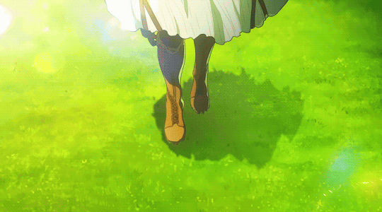mobpsycho100: Violet Evergarden CM 2