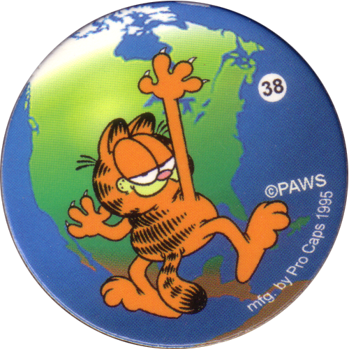 spengs:just found these fucking dope garfield milk caps from 1995 
