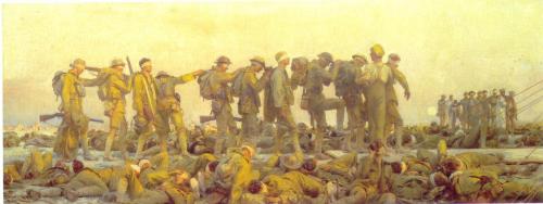 Gassed by John Singer Sargent (American,1856-1925) Completed in March 191, Oil on canvas, 231 &