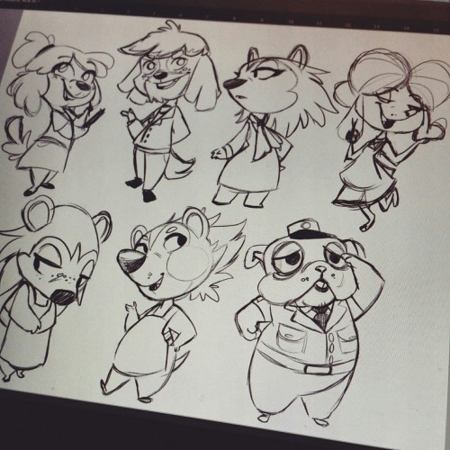 beffalumps: Working on some acnl charms/stickers