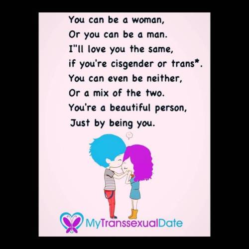 mytranssexual: Love is love ‍❤️‍‍‍❤️‍‍     . . . . . #transsexual #trans #tr
