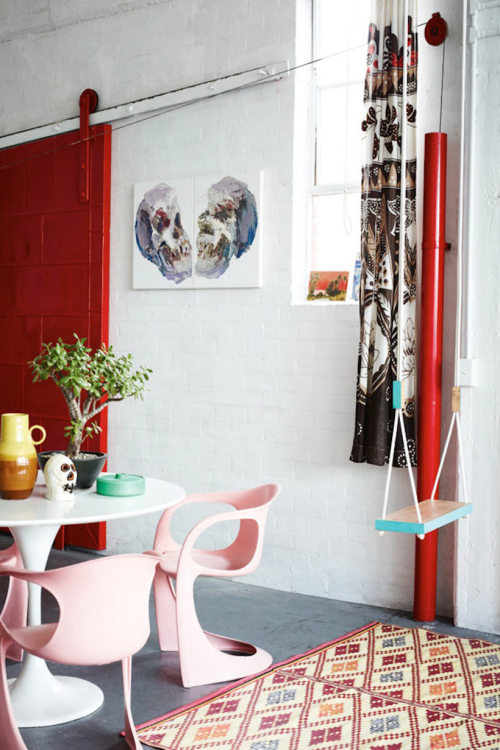Artist Kirra Jamison’s home in Inside Out. Photo by Derek Swalwell.