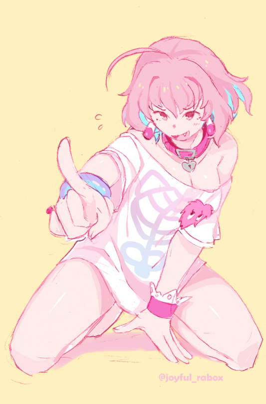 Redraw Of Older Riamu Fanart I Did Years Ago!