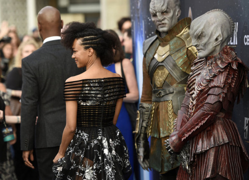 dolphinsmooth9: Sonequa Martin-Green at Star Trek Discovery’s premiere in LA, 2017