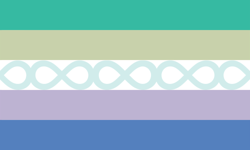 Anon B’s Distinct Disability Flag!Autism, Anxiety, Depression, Chronic Pain  |  Transgender, @