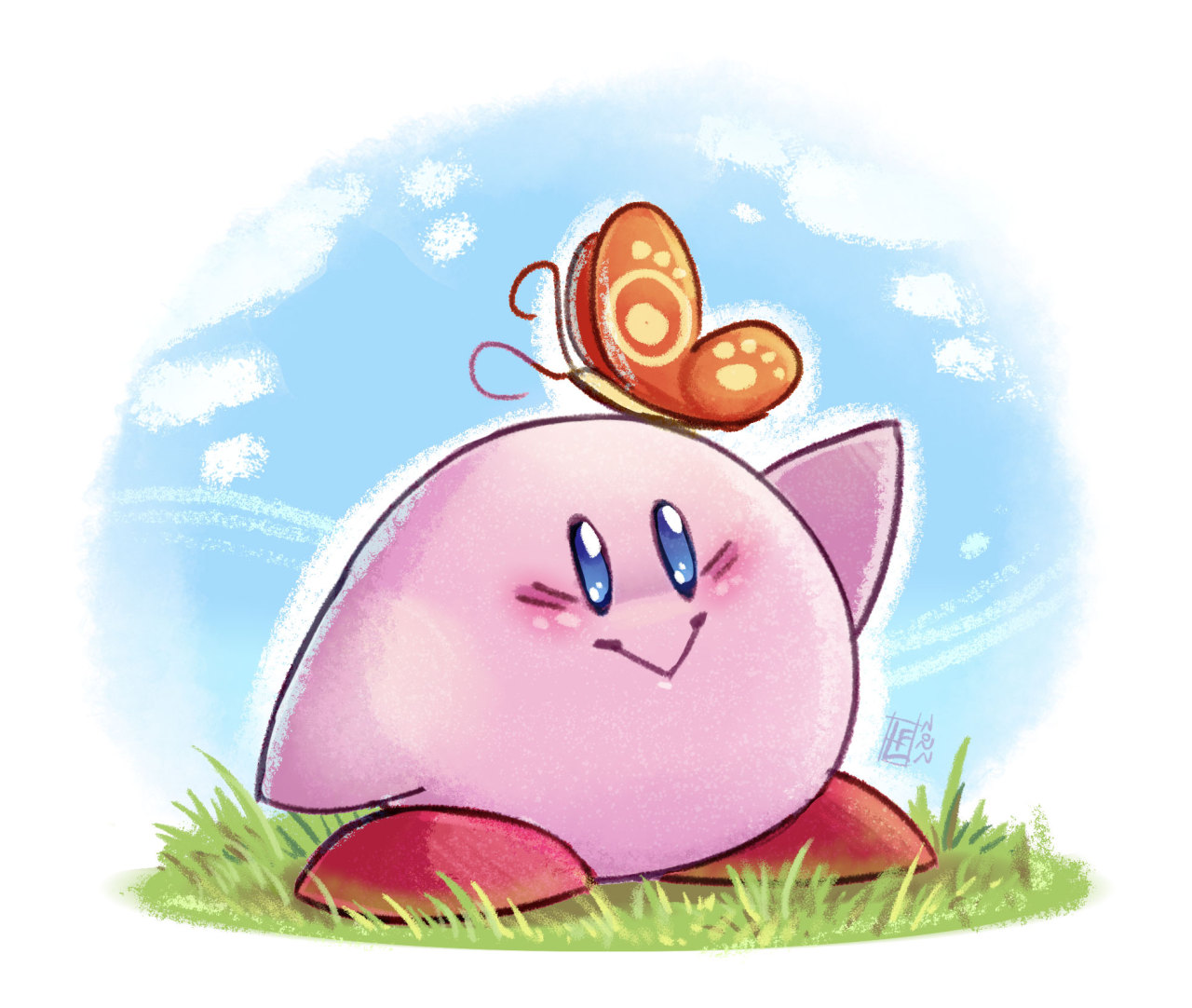 It’s the round poyo boy. He’s here to say hi.He hopes that youre having a nice day.Kirby (c) Nintendo and Hal Laboratory
Doodle made by me. #kirby #kirby and the forgotten land  #kirby 30th anniversary #doodle#doodles#digital artwork#sketchbook#sketch#nintendo#fanart#digital art #kirby star allies