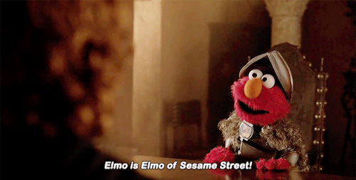 digitaldiscipline: yarrayora: thronescastdaily: Sesame Street: Respect is Coming #sesame street as k