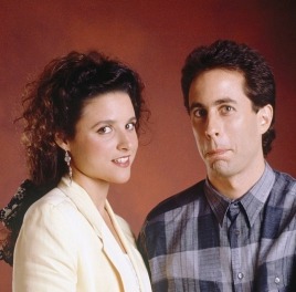 carmelasoprano:Julia Louis-Dreyfus and Jerry Seinfeld in promotional photos for season two of Seinfe