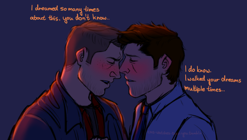 caswatchesoveryou-artblog: Happy Birthday AND Happy Anniversary Cas..❤️ as promised i finished it a 