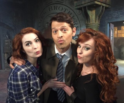 Porn photo thisfeliciaday:  Today on set, tonight on