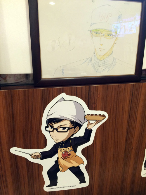 aitaikimochi:Went to the Sakamoto Desu Ga? Animega cafe yesterday, and it was pretty hilarious lol