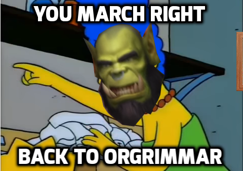fragmentsofsilverspeak: I Can’t Believe It’s Not Warchief!
