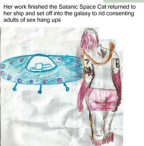 righteousraving:  satanicspacecat:  ryanlowrie:  Satanic Space Cat.  episode 1.  Let’s hope that satanicspacecat likes it because I have dozens of other episodes ideas.    AAAHHHHH THIS IS ABSOLUTELY AMAZING I LOVE IT SO MUCH  So this legend made