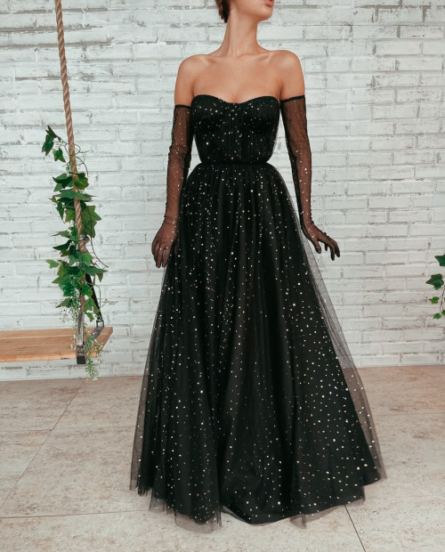 lacetulle:Teuta Matoshi | Fall/Winter 2021 Delightful evening gown outfit