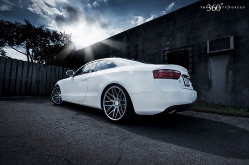  Audi with 360 Forged Wheels