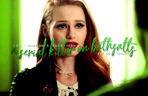 riverdaleladiesdaily:RIVERDALE LADIES APPRECIATION WEEKDAY THREE • favourite quotes → cher
