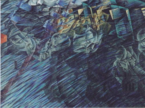 Umberto Boccioni, “States of Mind” (1911)The Farewells, Those Who Go &amp; Those Who Stay