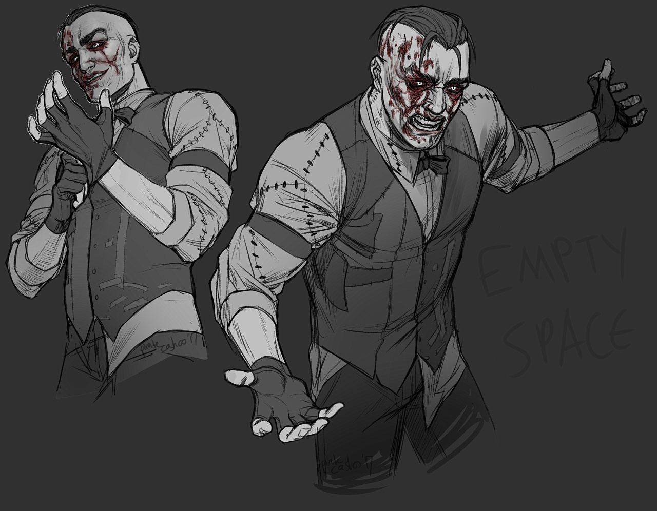 pirate-cashoo:I recently got some new brushes and had to practice with em! I’ve