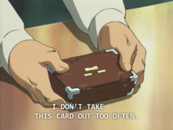 damaseas:  kobaebryant:  this was the FIRST episode of yugioh  when gramps had to go to the ER cause the card got ripped