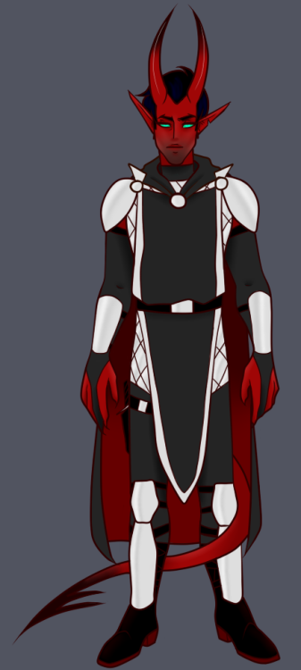 ultraviolentdraws:My boy, Retribution. Wanted to do a full ref of his armor. Now including all his l