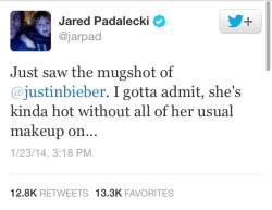 ghostpunx:  kyosaya:  Jared Padalecki confirmed for transphobic trash  EW  How do you people function in society? Are you just constantly outraged by everything you see and hear?