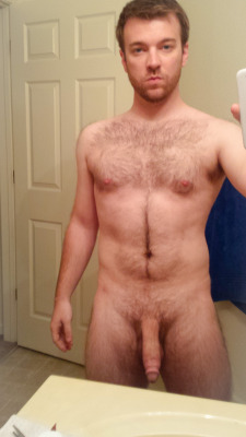 alphastraightmale:  Hot hairy guy with a