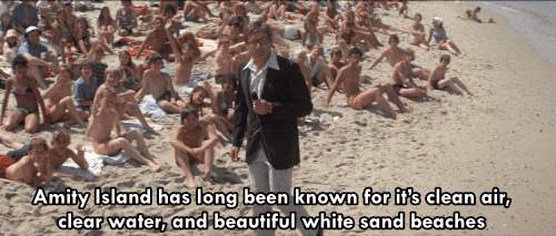 gameraboy:The author of Jaws, Peter Benchley, had a cameo in the film. #sharkweek