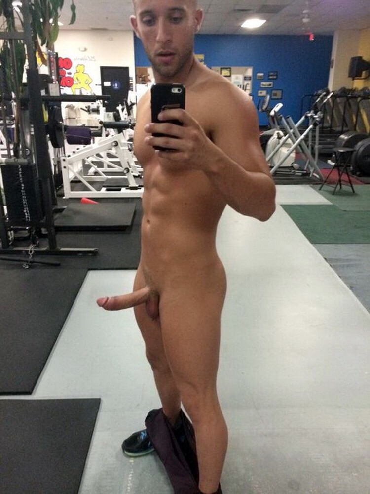 sportyboyblog:  Flashing hard cock at gym! The Hottest Sportsmen on the web!  Follow