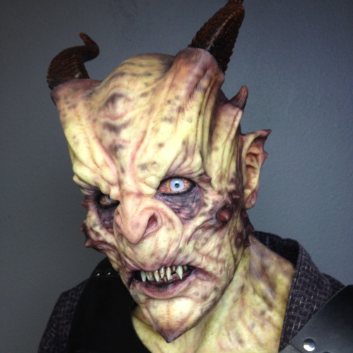 More from Immortal Masks for #MonsterSuitMonday. Here’s their Demon Silicone Mask.