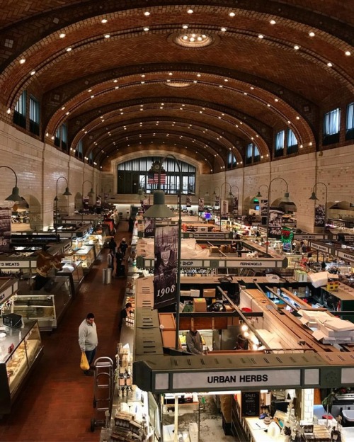 The beautiful and historical @westsidemarket located in Cleveland, Ohio. | We recently took a little