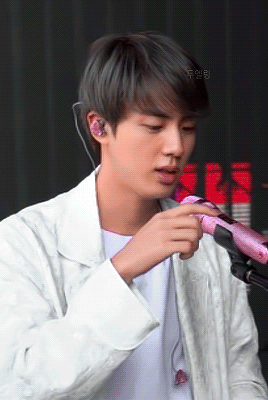 Barefaced Seokjin Rehearsing For Epiphany