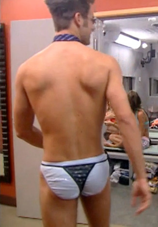 Drew in a thong