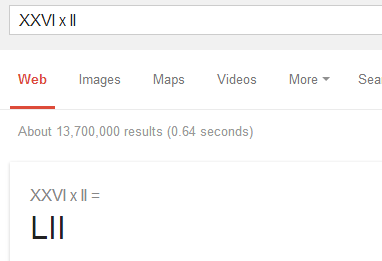 So Google does math for you??