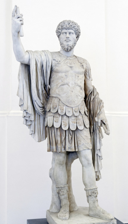vcrfl:Statue of the Roman Emperor Lucius Verus (130–169 A.D.)