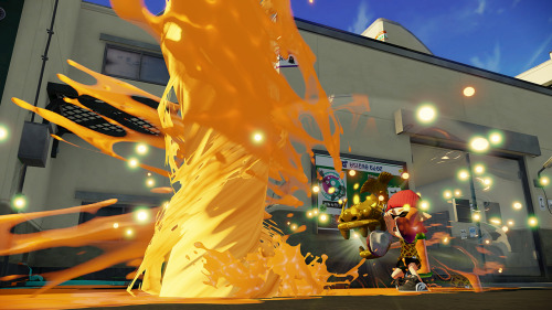 splatoonus:  NEWS FLASH! Tomorrow evening at 7 PM PT, a new mode will join Splat Zones and Tower Control in the Ranked Battle playlist!  Introducing…. Rainmaker! In Rainmaker, both teams compete to snag the, uhhh, Rainmaker. Once you’ve got it, the