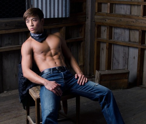 Asian Male Muscle