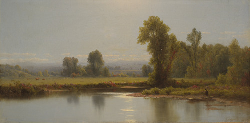 Sanford Robinson Gifford (American; 1823–1880)Landscape Oil on canvas, 1865Yale University Art Galle