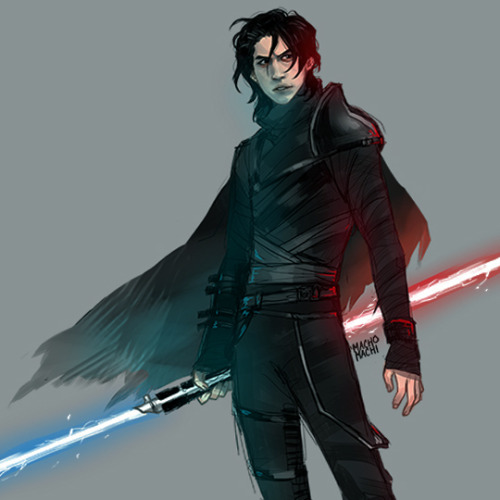 reyloismygalaxy - machomachi - how cool are kylo’s early concepts...