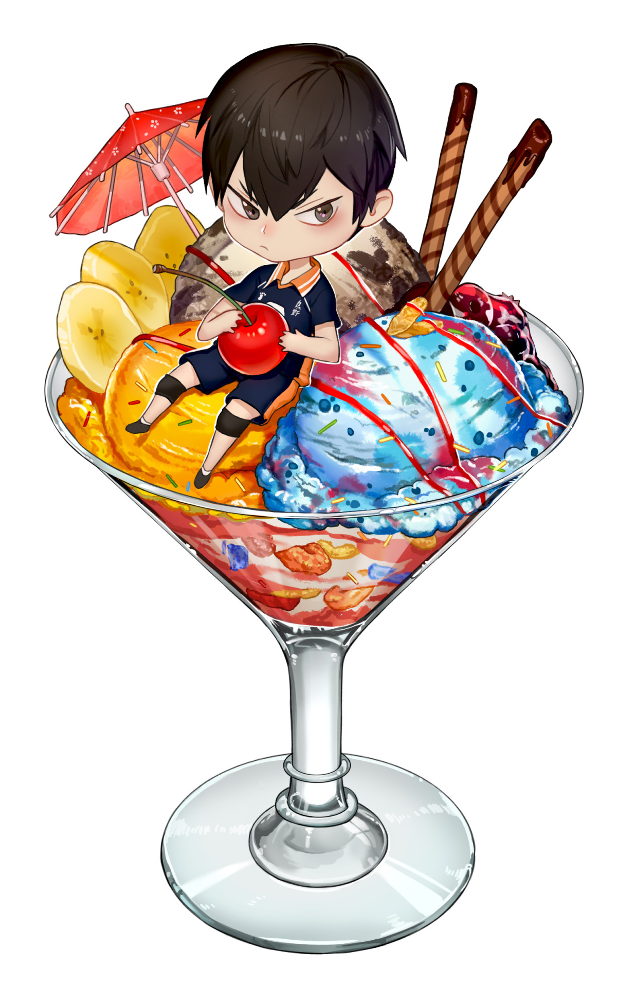 story-kat:  Art by Ramgu Posted with PermissionSources: Hinata / Kageyama