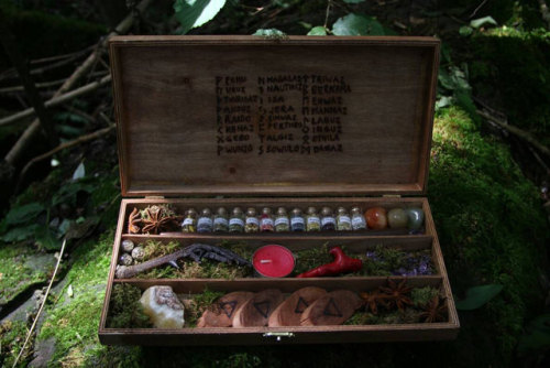 xphandelionx:sosuperawesome:Herb Witch Boxes and Mortars and Pestles by Ancient Hearts Shop on EtsyS